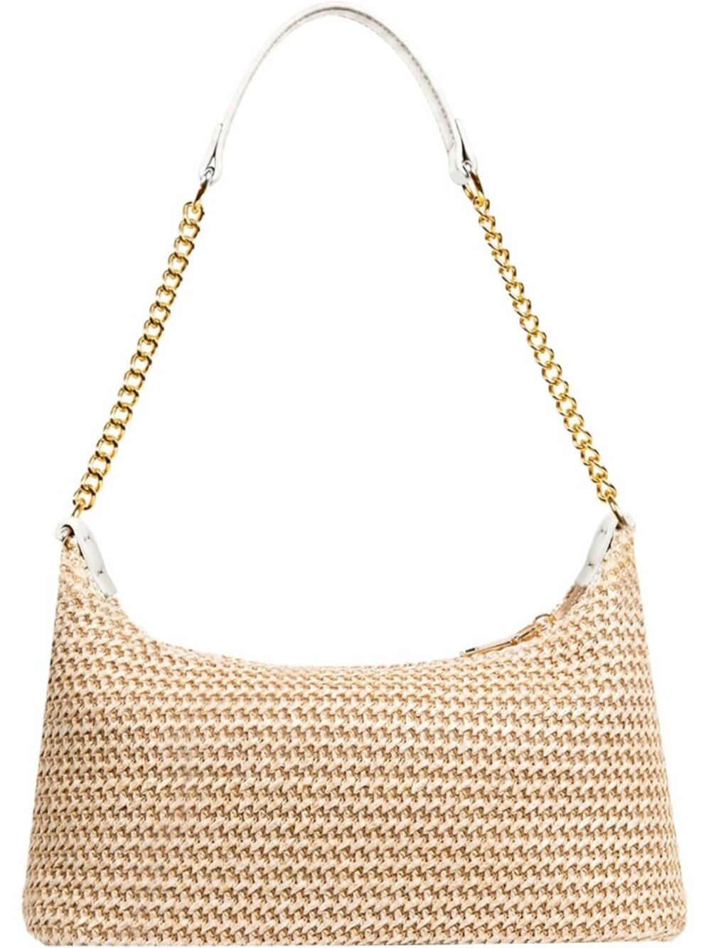 Straw Beach Bags Boho Woven Shoulder Bag Summer Hobo Bags Crochet Small Purse Cr